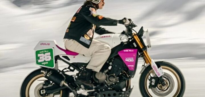 La Yamaha XSR900 más salvaje jamás vista: así es la bestia para correr en hielo de Deus Ex Machina