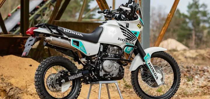 Listo para el rally: Dominator Honda NX 650 de HB Custom