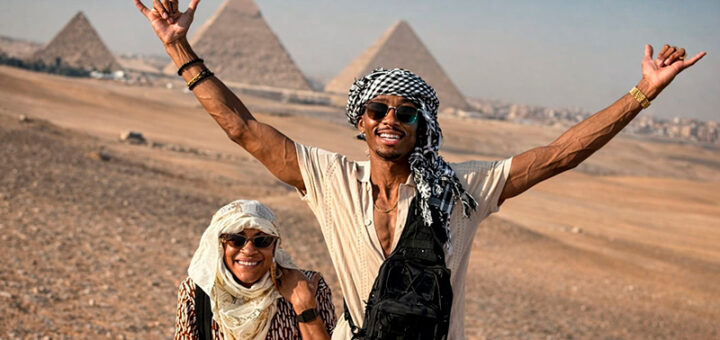 Precisión y potencia bajo el dominio del sol del desierto, así se define esta ruta en Egipto