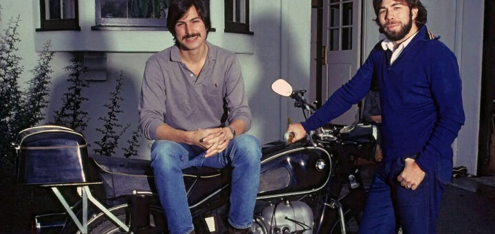 Steve Jobs era tan motero que tenía una BMW R60. Fue la moto que definió la filosofía de Apple hasta hoy