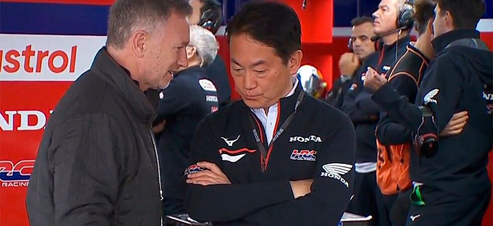 Tras los pasos de Guenther Steiner: Christian Horner asoma la cabeza en el paddock de MotoGP