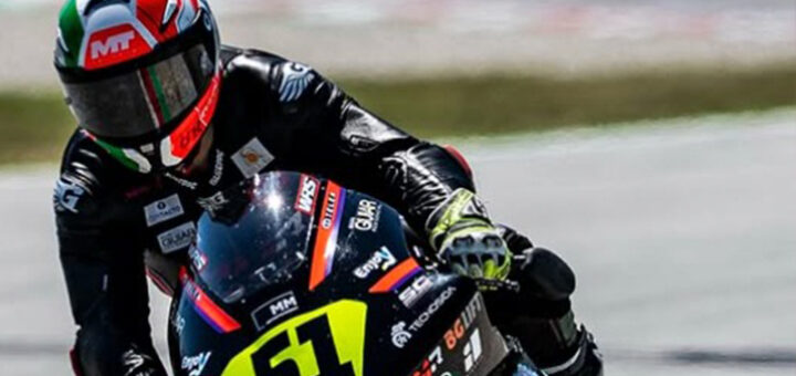 Juan Pablo Urióstegui debuta en Moto2 del Campeonato Europeo FIM Moto Junior 2026