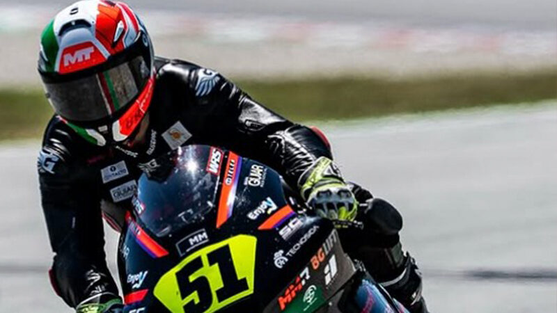 Juan Pablo Urióstegui debuta en Moto2 del Campeonato Europeo FIM Moto Junior 2026