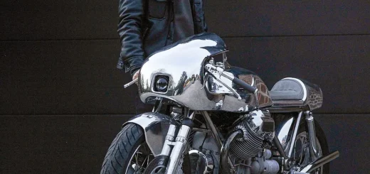 Jueves de Recuerdos—Maestro del Metal: Moto Guzzi 1000SP de Shiny Hammer