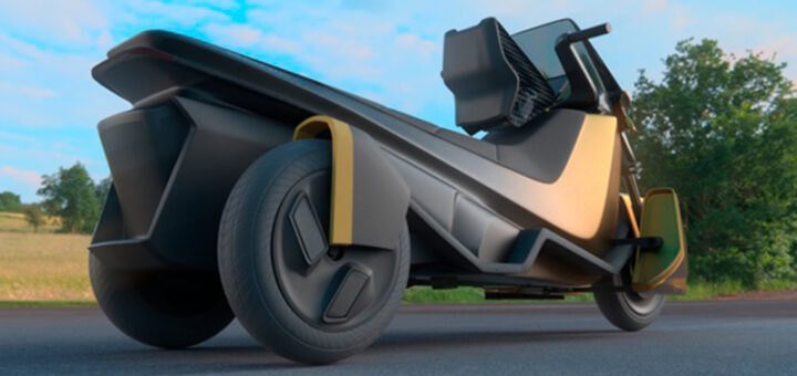 Kairos, el prototipo eléctrico de tres ruedas que apuesta por una nueva visión de la seguridad