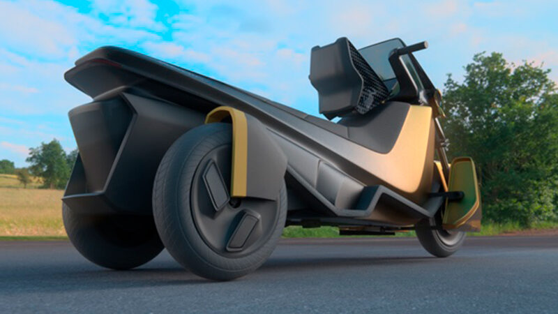 Kairos, el prototipo eléctrico de tres ruedas que apuesta por una nueva visión de la seguridad
