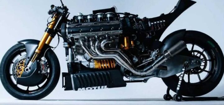 La moto con motor Ferrari se vendió por una suma impensada: ¿Cuánto costó?