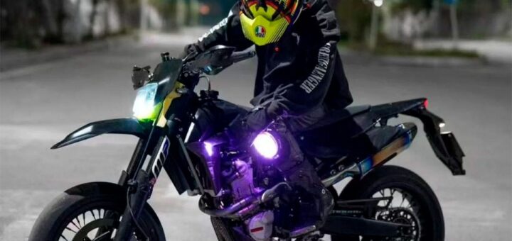 Los LED también llegan a las deslizaderas de tu mono