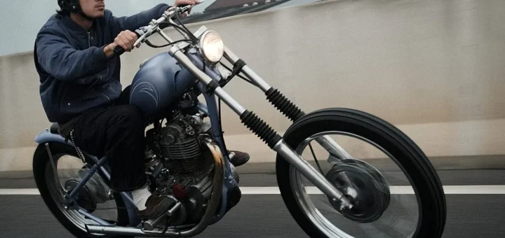 Serenidad de Un Solo Cilindro: Chopper Yamaha SR400 de Roninsu