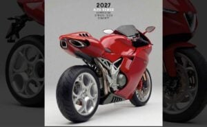 Una marca de autos italiana y su moto deportiva: 1000 cc y diseño Quadrifoglio