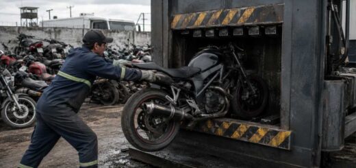 Una polémica propuesta de Ley planea la compactación de motos con escape libre: ¿Dónde y por qué?