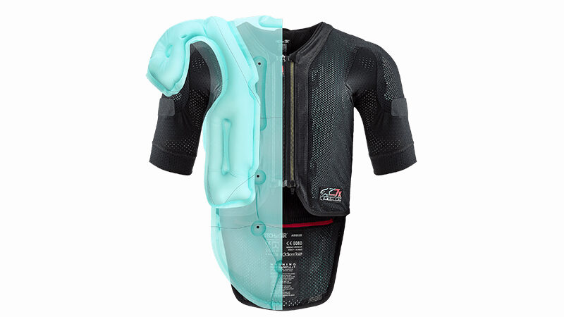 Airbags para motociclistas: la tecnología que busca salvar vidas en impactos frontales
