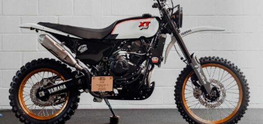 Así sería hoy en día una Yamaha XT500: nace la XT700 by Holy Moly
