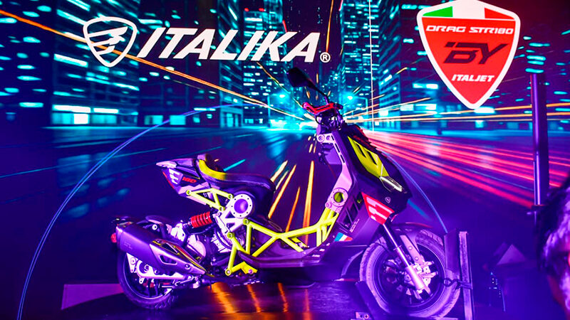 DRAG STR180: la colaboración entre ITALIKA e Italjet que lleva el ADN deportivo italiano a las calles de México
