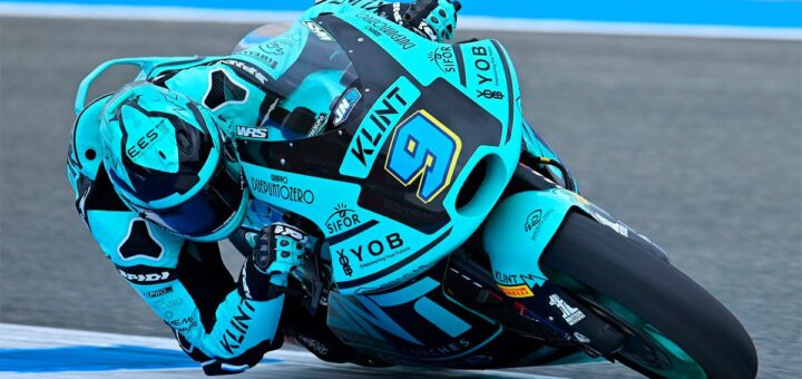 Jorge Navarro se queda sin moto a mitad de temporada