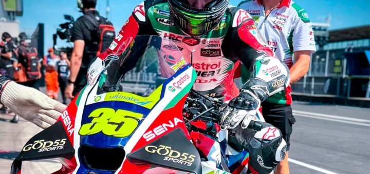 La absurda multa de 1000 euros a Cal Crutchlow: "Tonto de mí..."