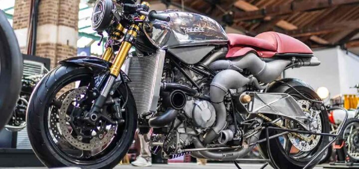 Motor de 8 cilindros, 1.000 cc y 280 CV: Esta moto dos tiempos es lo más radical que vas a ver