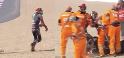 OFICIAL: la FIM expulsa a Bezzecchi del GP de Brno tras "agredir" a varios comisarios