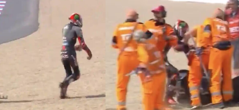 OFICIAL: la FIM expulsa a Bezzecchi del GP de Brno tras "agredir" a varios comisarios