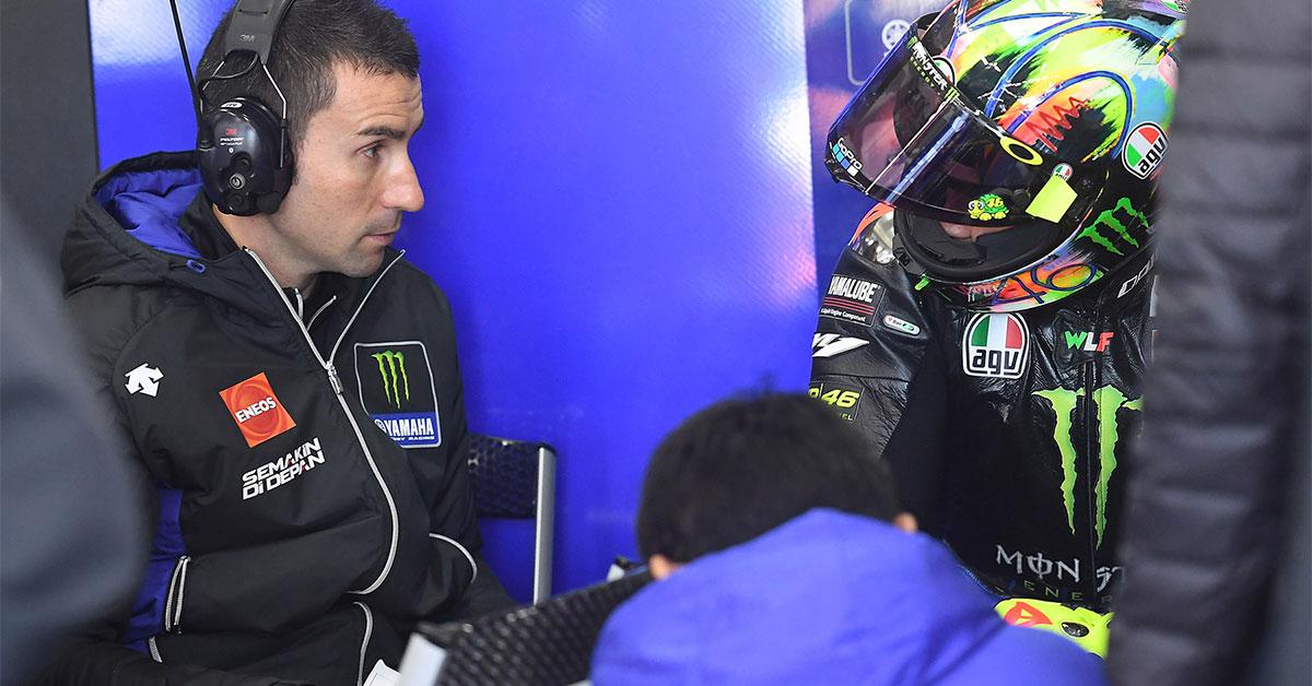 Jorge Martín ya tiene jefe de mecánicos en Yamaha y es un viejo conocido de Valentino Rossi