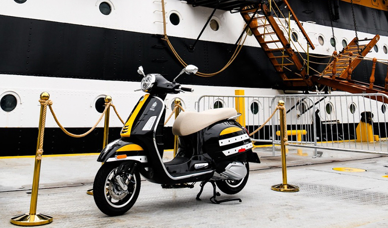 Vespa presenta una edición única inspirada en el histórico Amerigo Vespucci