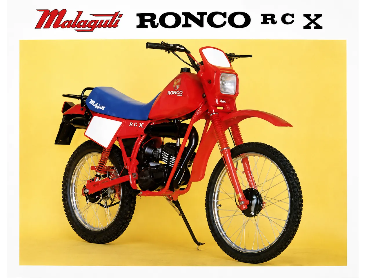 Moto del día: Malaguti Ronco RCX - espíritu RACER moto
