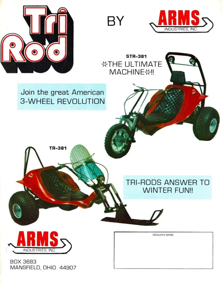 A la venta: un BGW “Tri-Rod”: el ATV-Chopper estadounidense olvidado - Ilustración 1