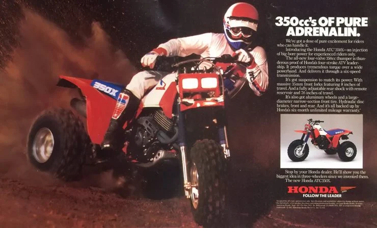 Periodo correcto Icono de los años 80: un Honda ATC 350X - Ilustración 1