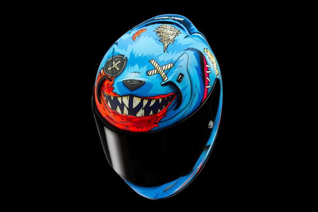 HJC presenta un casco inspirado en Call of Duty: Zombies con un diseño exclusivo de Mr. Peeks