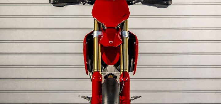 Ducati presentó el prototipo de su nueva ‘Supermotard’ de competición