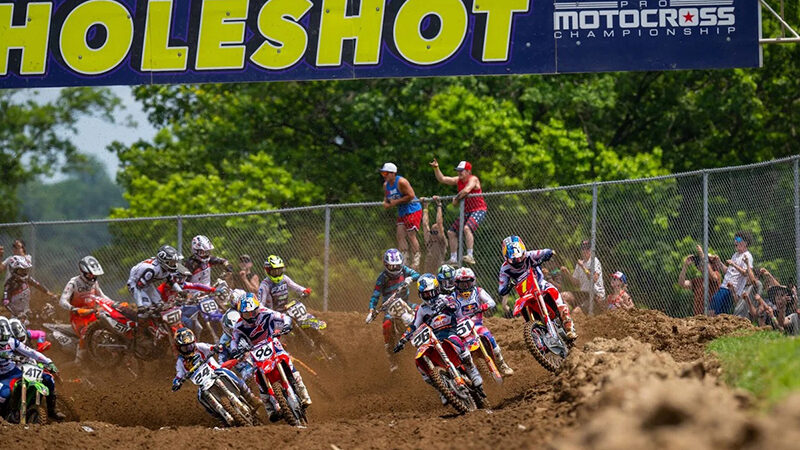 Hunter Lawrence conquista RedBud y recupera el liderato del Pro Motocross 2026