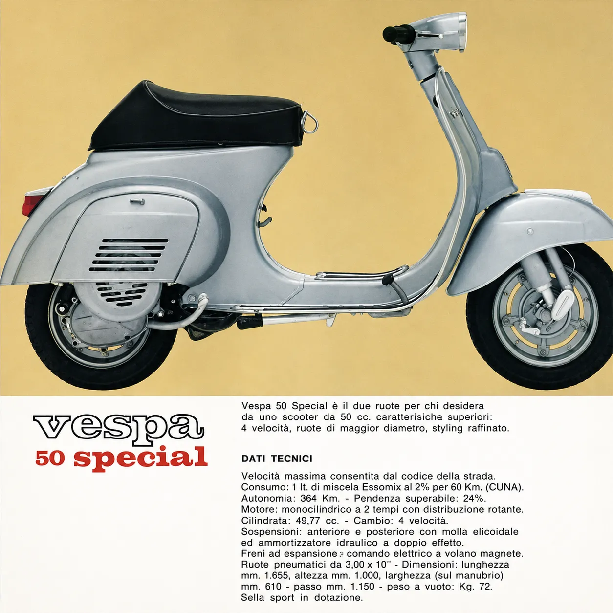 Moto del día: Vespa 50 Special - Ilustración 1