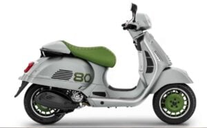 Vespa lanzó una edición especial en su 80° Aniversario