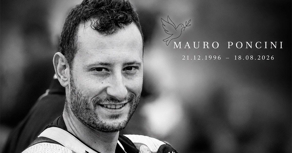 Mauro Poncini, el piloto de 29 años que ha muerto durante el Manx Grand Prix