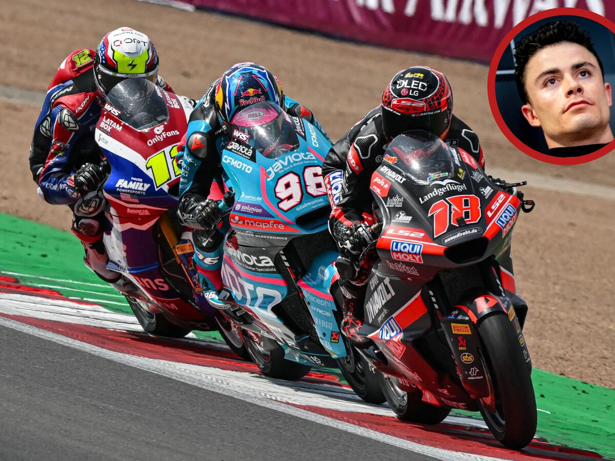 Manu González explica su error en Silverstone: