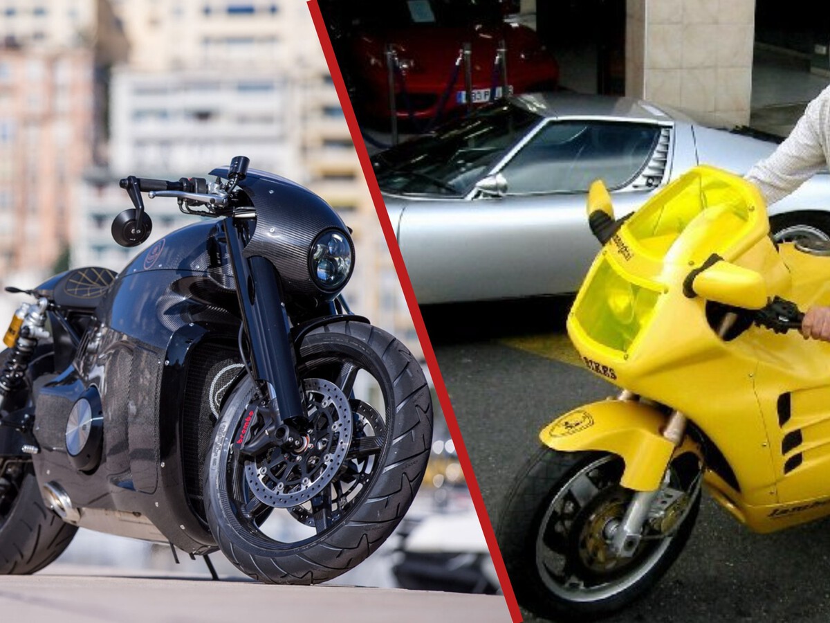 Ni Porsche ni Ferrari: Las marcas de autos de lujo que intentaron conquistar el mundo de las motocicletas