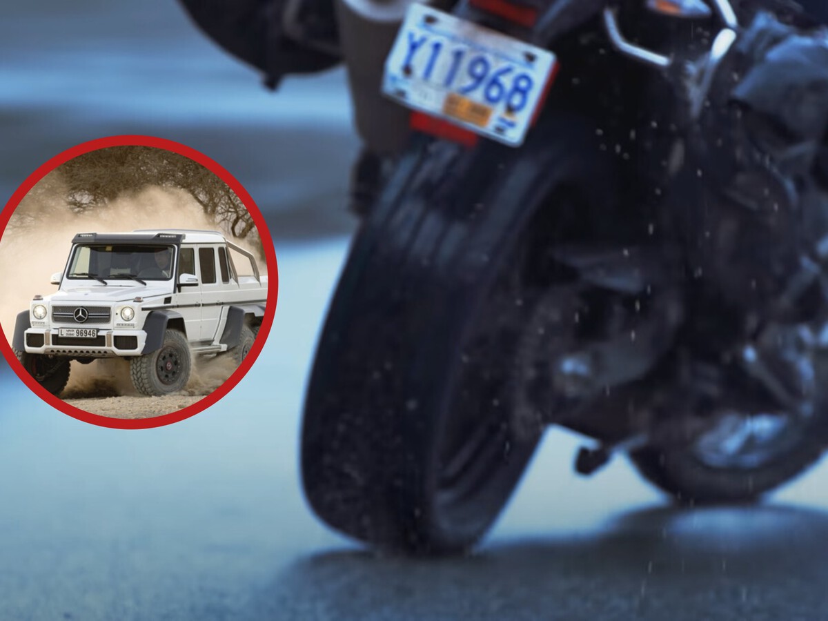 El reto viral de poner ruedas de coches a las motos cada vez gana más adeptos en EE.UU. En España es multa segura