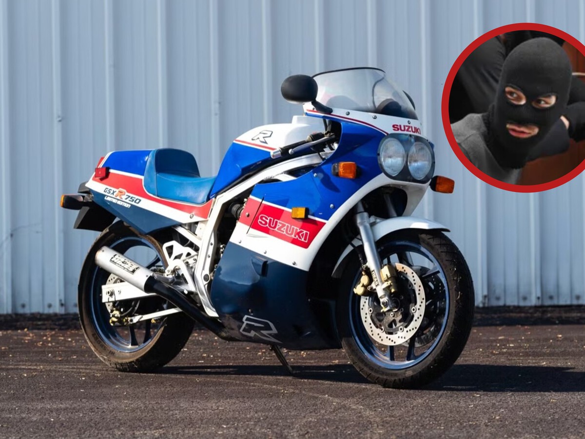 Hace 41 años Suzuki hizo una deportiva radical para conquistar Japón. Lo petó tanto que acabó siendo la moto más robada