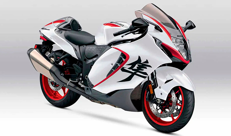 Suzuki renueva la Hayabusa 2027 con nuevos colores y una edición especial en blanco