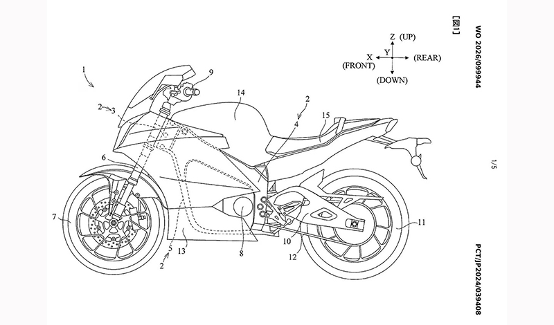 Yamaha desarrolla una nueva Deportiva eléctrica - Ilustración 2