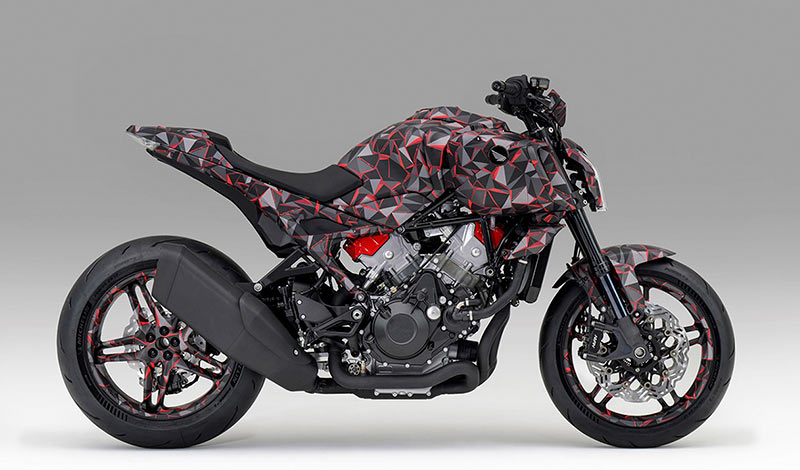 Honda pone a prueba un V3 de 900 cc sin compresor eléctrico - Ilustración 1