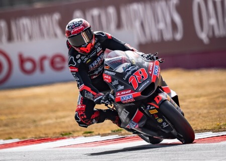 Manu González explica su error en Silverstone: