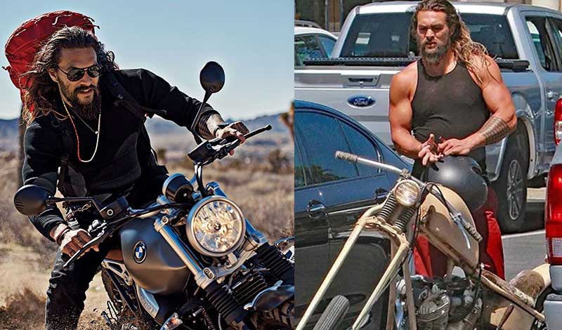Jason Momoa, el actor que convirtió su pasión por las motos en un estilo de vida