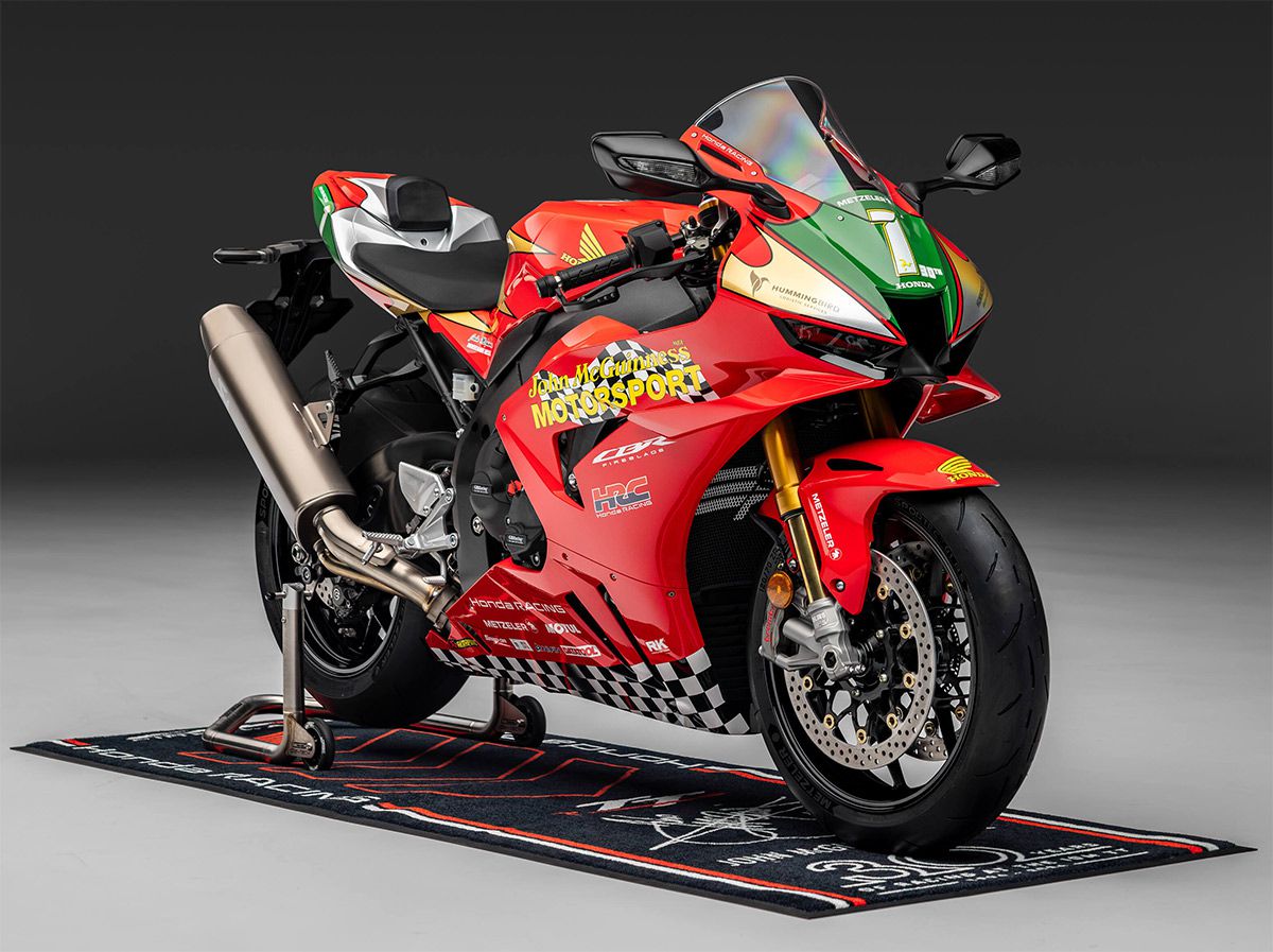 Solo 15 unidades: así es la espectacular Honda Fireblade SP que homenajea a John McGuinness - Ilustración 2