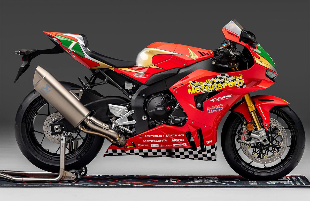 Solo 15 unidades: así es la espectacular Honda Fireblade SP que homenajea a John McGuinness - Ilustración 3