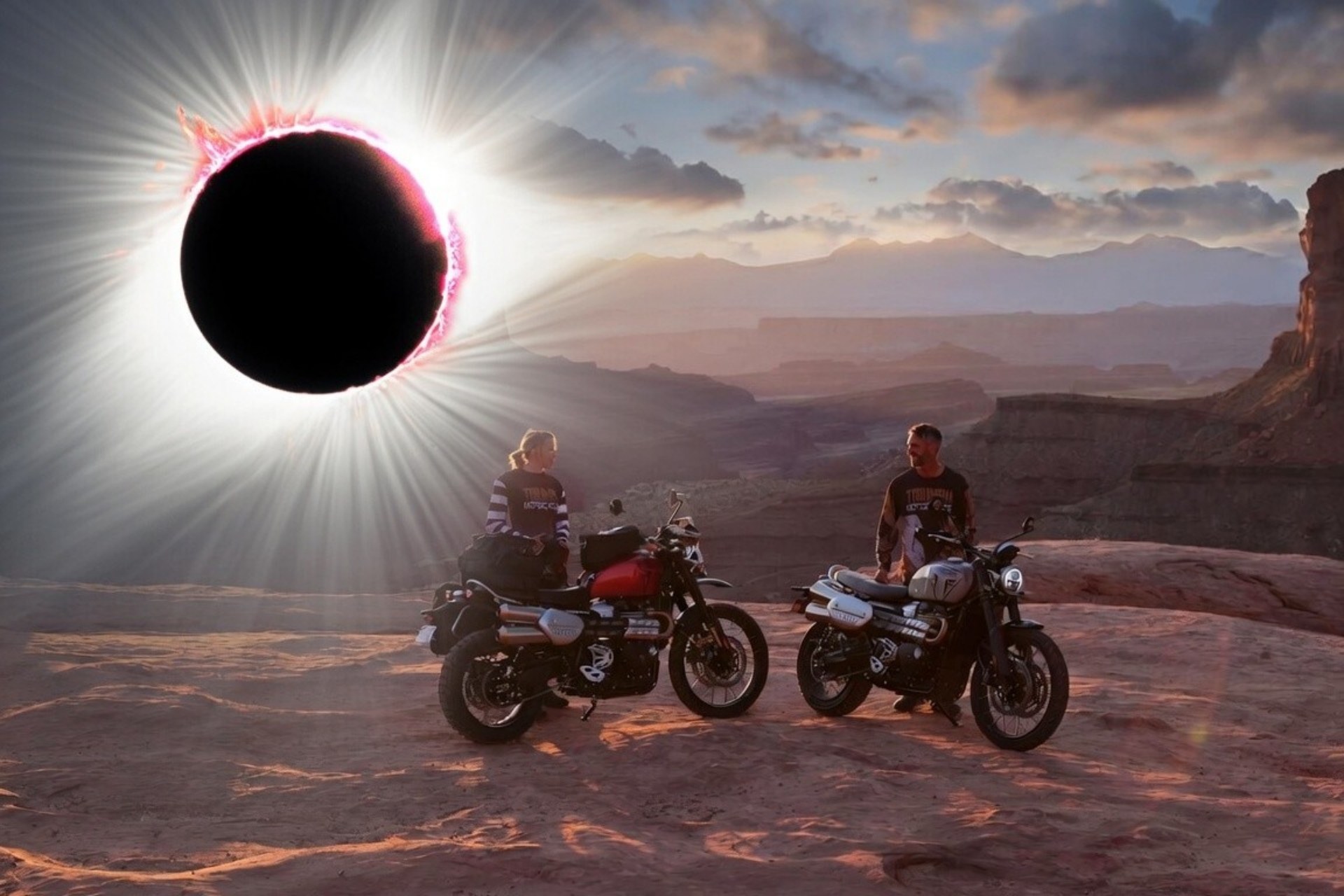 Rutas en motocicleta sobre el asfalto: las tres mejores opciones para presenciar el eclipse total de Sol