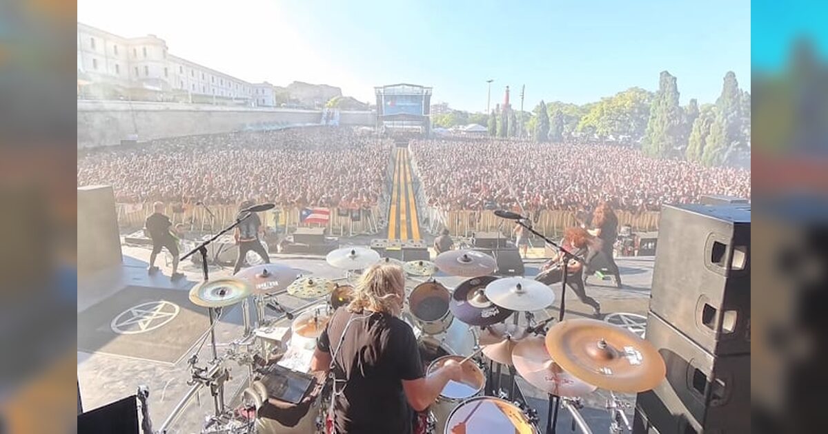 Anthrax presenta impactante video de cámara en batería con Darby Todd interpretando «Caught In A Mosh»