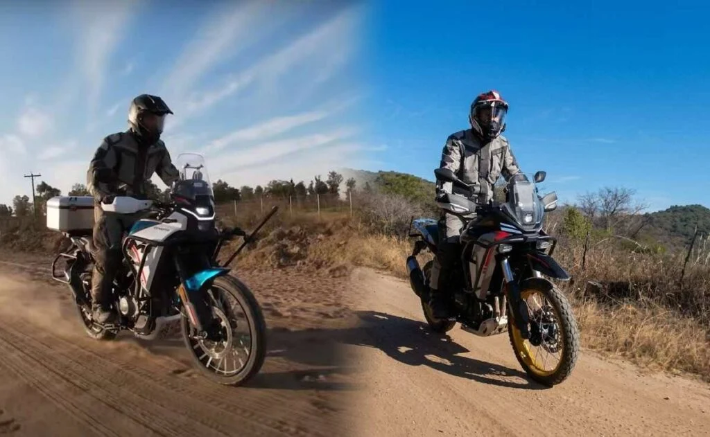 QJMotor SRT 450 RX frente a CFMoto 450 MT: más diferentes de lo que parece