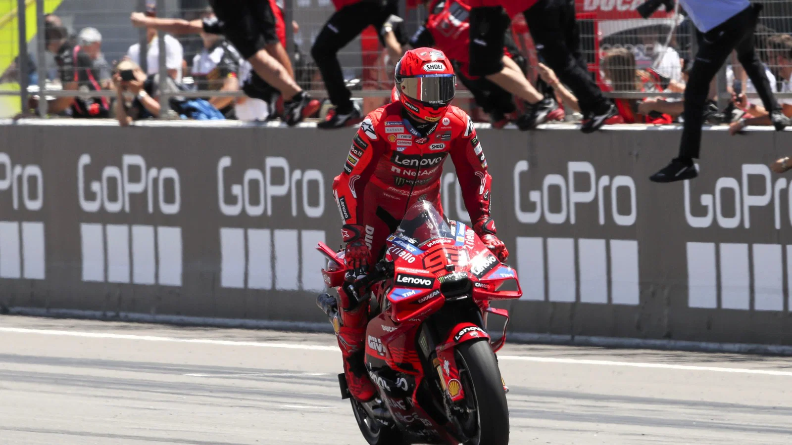 “Aragón es una pista de Marc” - Aprilia dice que podrían surgir “reales” aspirantes al título de MotoGP