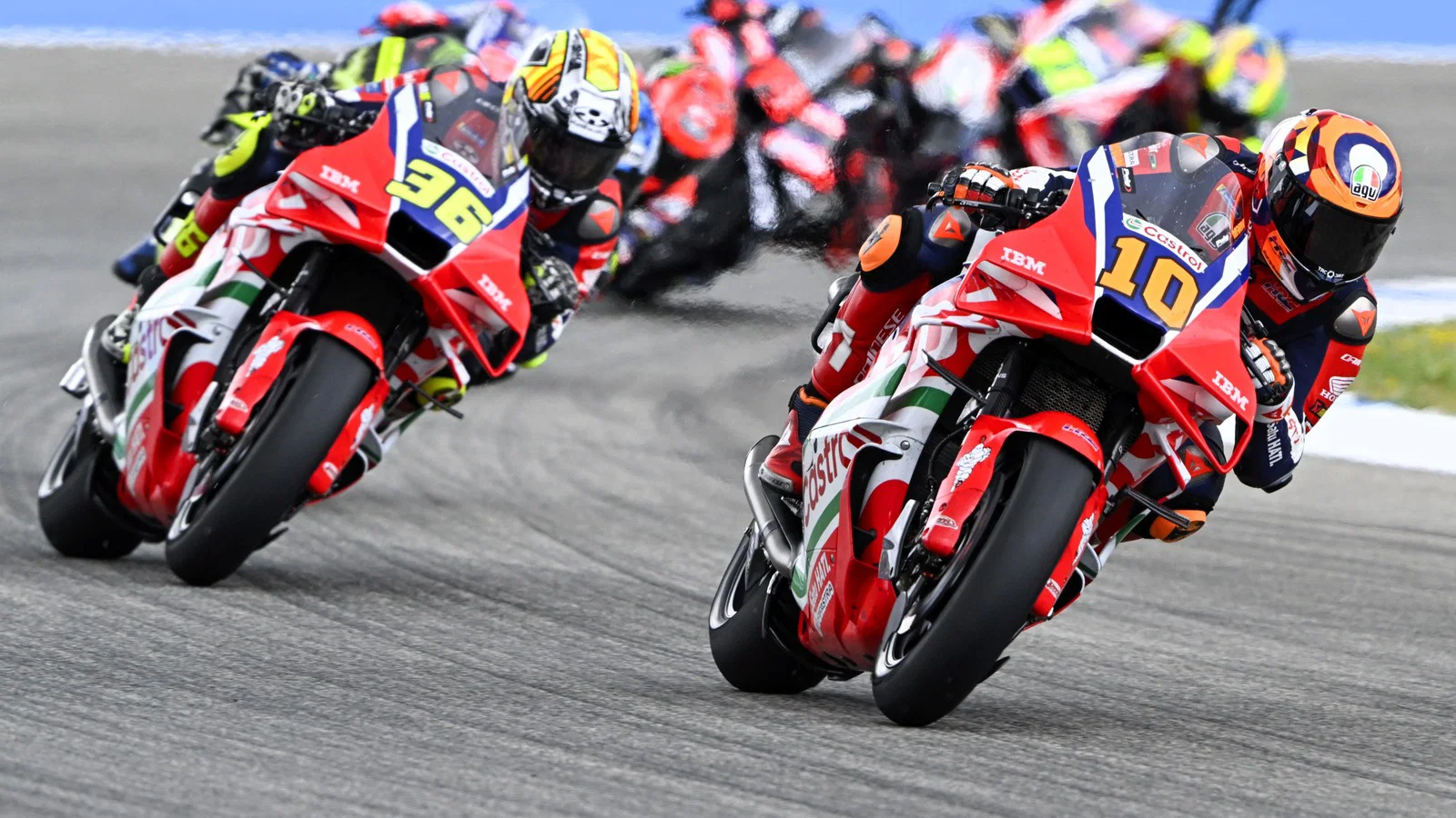 “Trabajo increíble”: Luca Marini explica dónde Joan Mir “marca la diferencia” en la clasificación de MotoGP